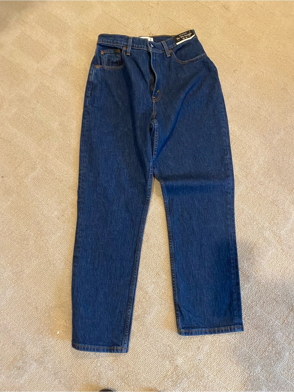 Abercrombie & Fitch High-Rise 90s Straight Jean